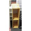 Image 1 : SOLID WOOD THIN SHELVING UNIT