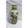 Image 1 : LARGE ELEPHANT VASE - 16" X 7" ROUND