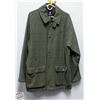 Image 1 : MENS 90% WOOL ZIP COAT, LINNED CHAPS
