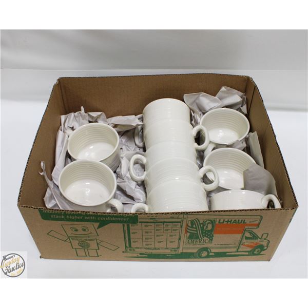 SOUP MUGS- CHURCHILL ENGLAND- LOT OF 8