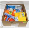 Image 1 : HOUSEHOLD CLEANING SUPPLIES- BOX LOT ASSORTED