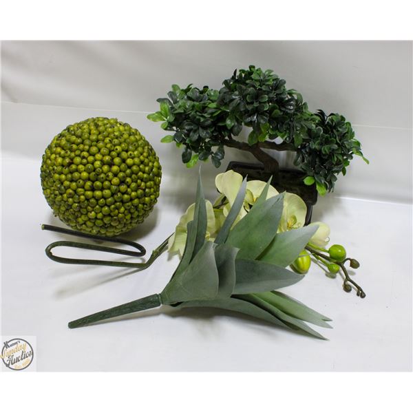 DECORATIVE FAUX PLANTS