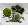 Image 1 : DECORATIVE FAUX PLANTS