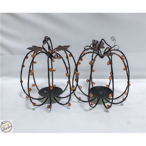 DECORATIVE HOUSEHOLD ITEMS METAL WIRE PUMPKINS