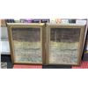 Image 1 : PAIR OF FRAMED ART PRINTS 23" X 29"
