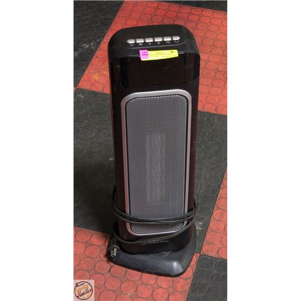 COMFORT ZONE OSCILLATING SPACE HEATER