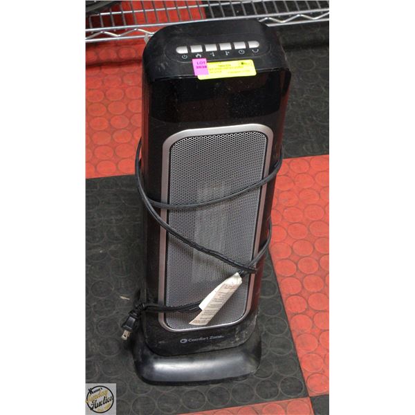 COMFORT ZONE OSCILLATING SPACE HEATER