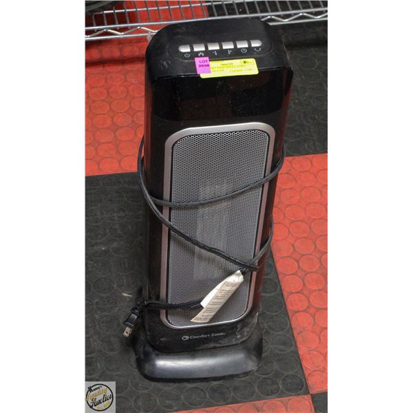COMFORT ZONE OSCILLATING SPACE HEATER