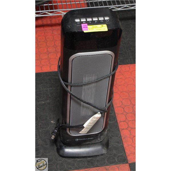 COMFORT ZONE OSCILLATING SPACE HEATER