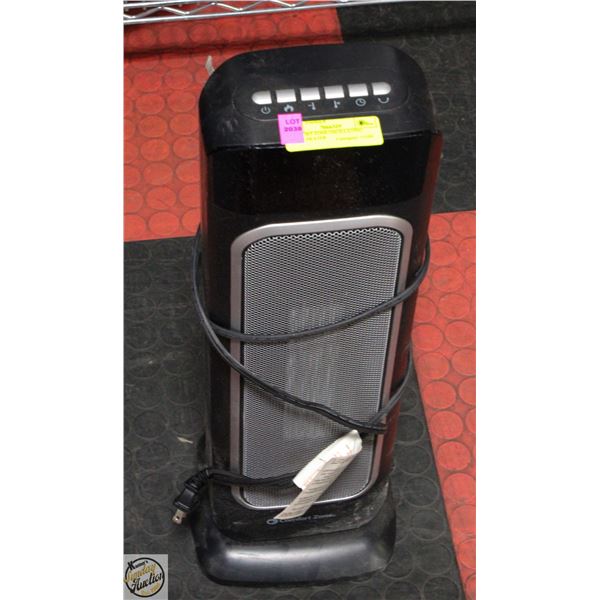 COMFORT ZONE OSCILLATING SPACE HEATER