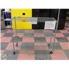Image 1 : COMMERCIAL STAINLESS STEEL RACK ON CASTORS