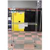 Image 1 : COMMERCIAL STAINLESS STEEL RACK ON CASTORS