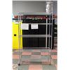 Image 1 : COMMERCIAL STAINLESS STEEL RACK ON CASTORS
