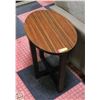 Image 1 : OVAL SIDE TABLE 24" X 16" X 23"