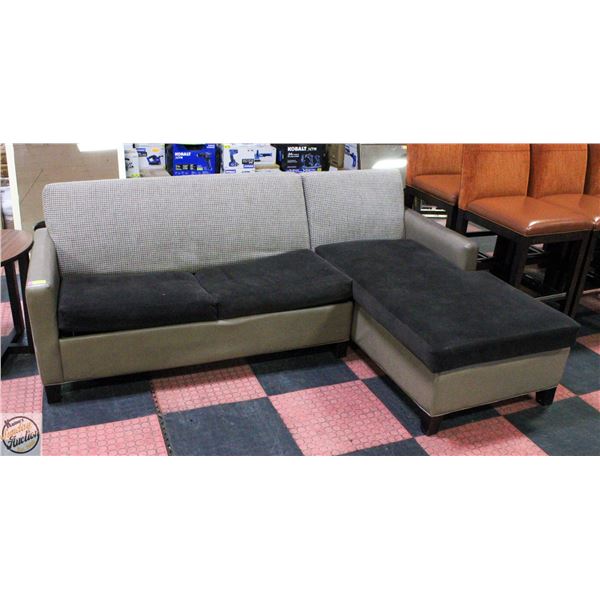 USED HIDE A BED SECTIONAL