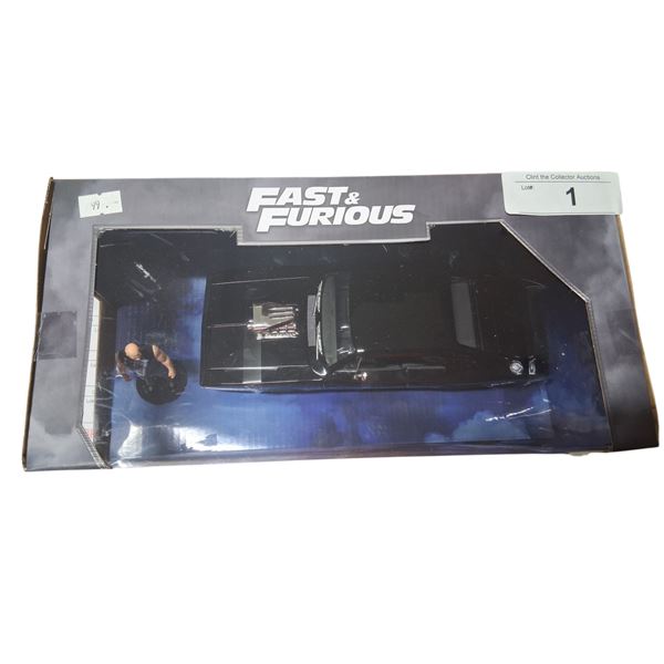 NIB 1:24 scale die cast Fast&Furious Dom Dodge Charger R/T