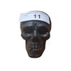 Image 1 : Cast iron skull with hinged jaw 4"