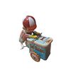 Image 2 : Tin toy ice cream cart 5"