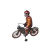 Image 1 : Tin toy man on bicycle 7.5"