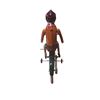 Image 4 : Tin toy man on bicycle 7.5"
