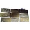 Image 2 : 9 mini license plates, each roughly 5"