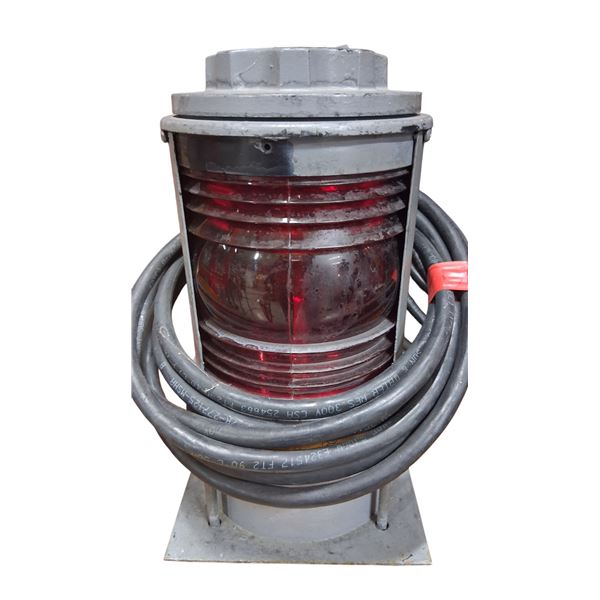 Vintage navigation light made by Perko 11.5"