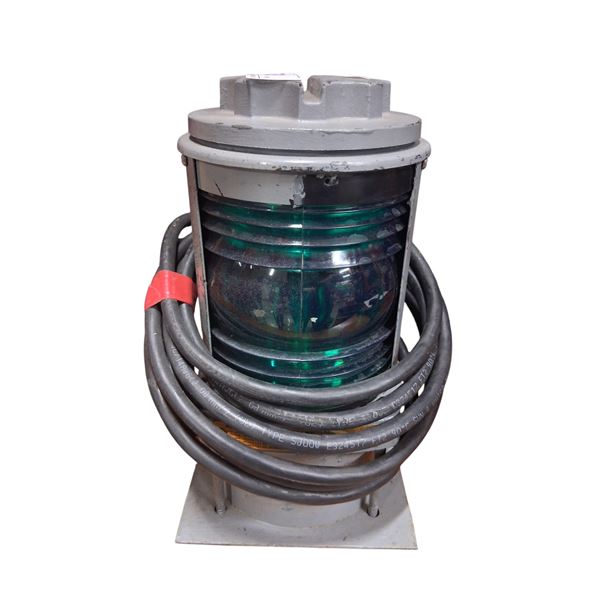 Vintage navigation light made by Perko 11.5"