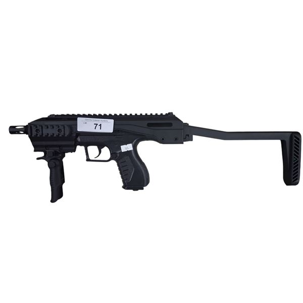 Very realistic looking Uzi airsoft pellet gun 22"