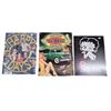 Image 1 : 3 tin signs largest is 17"x13"