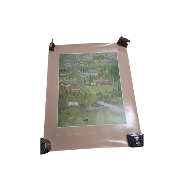 2 Expo 86 posters from BC pavillion