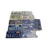 Image 1 : 11 vintage US license plates