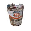 Image 2 : Phillips 66 oil pail with vintage spray paint cans