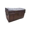 Image 1 : Vintage steel trunk 20.5"x13"x14"