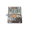 Image 1 : 2 vintage BC trailer plates