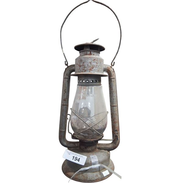 1920s Beacon lantern 16" tall