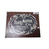 Image 1 : Tin sign 16"x12"