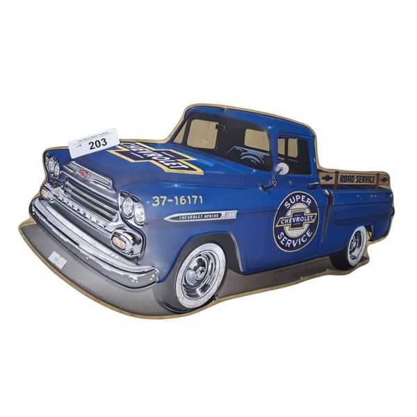 Tin car sign 19"x11"