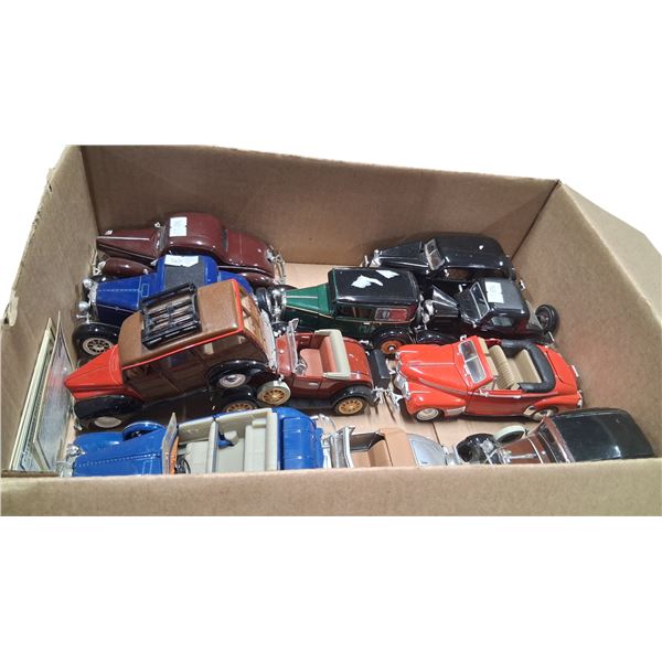 11 collectable cars, nice condition, each approx 5.5" long