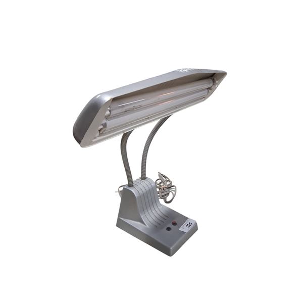 MCM double gooseneck desk lamp