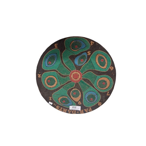 Rare vintage Par dart board 18" dia