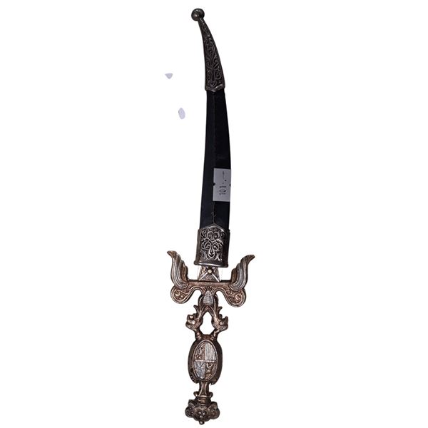 Mini decorative dagger with sheath 10.5" overall