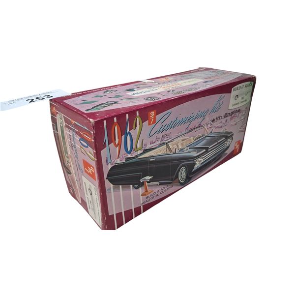 Vintage 1962 Continental convertible model kit