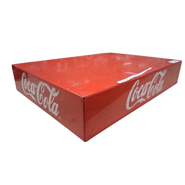 Coca-Cola metal display stand 22"x16"x4"