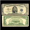 Image 1 : 1953A $5 Silver Certificate Note Circulated Scarce (COI-4728)