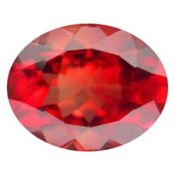 2.98ct New Found Blood Red AAA Andesine Labradorite FLAWLESS Appraisal Estimate $5235 (GEM-17405)