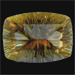 13.04ct Cushion Golden Mystic Topaz $717 APPRAISAL (JEW-881)