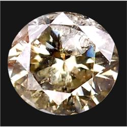 0.07ct Round Cut Unheated Fancy Diamond (GEM-8784)