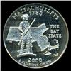 Image 1 : 2000S US MA Silver Quarter Graded NGC PR69 DCAM (COI-5426)