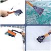 Image 4 : 1 Extendable Snow Brush/Ice Scraper - Easily Removes Snow/Ice on Windows - New