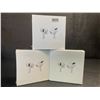 Image 1 : Lot of 3 Air-Pod Style Wireless Earbuds with Charging Cases - New Sealed!